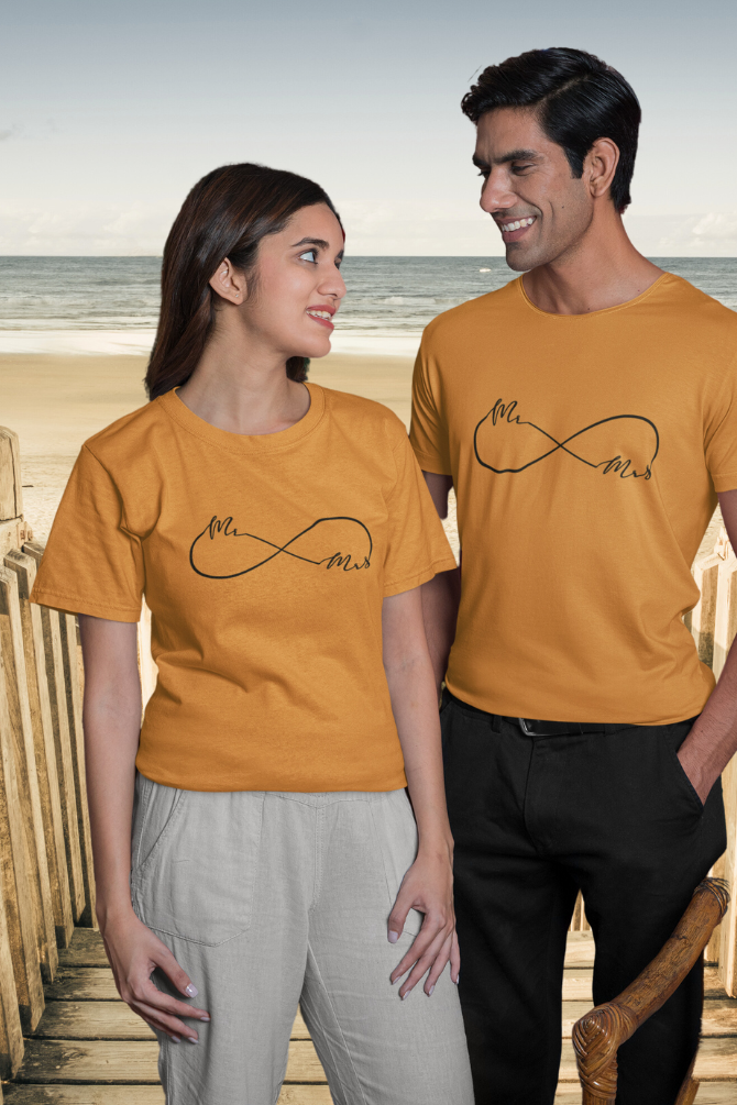 Mr And Mrs Couple T Shirt - WowWaves - 2