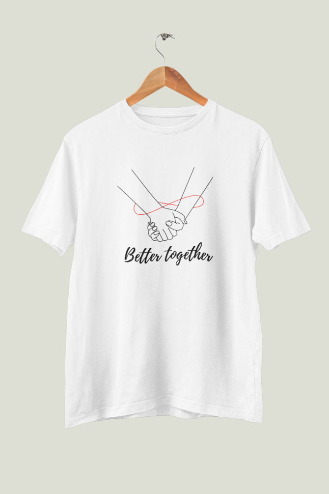 Better Together Couple T Shirt - WowWaves - 3