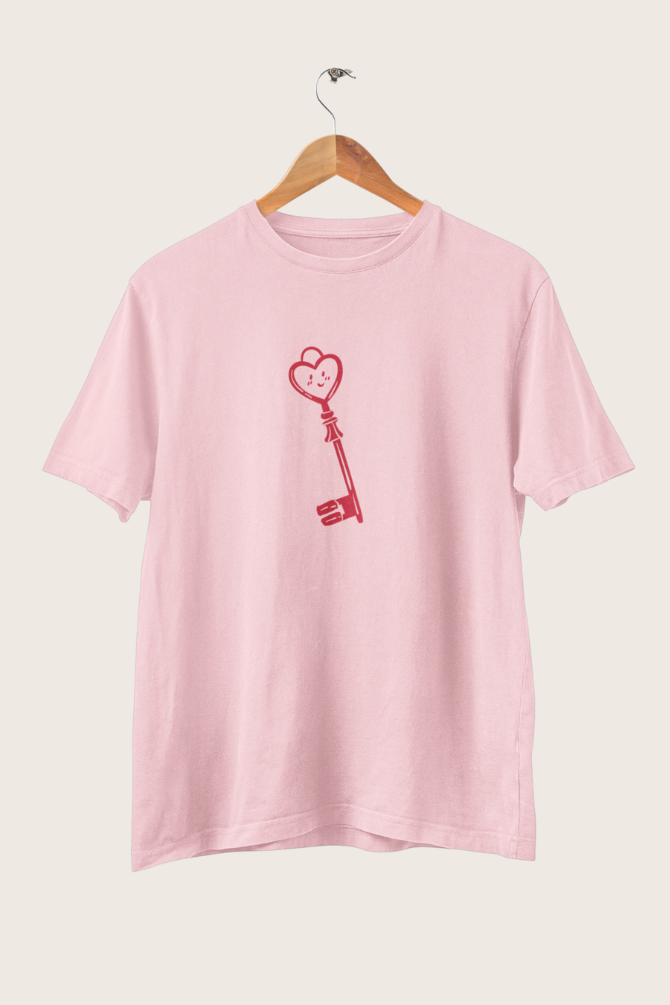 Key Lock Couple T Shirt - WowWaves - 3