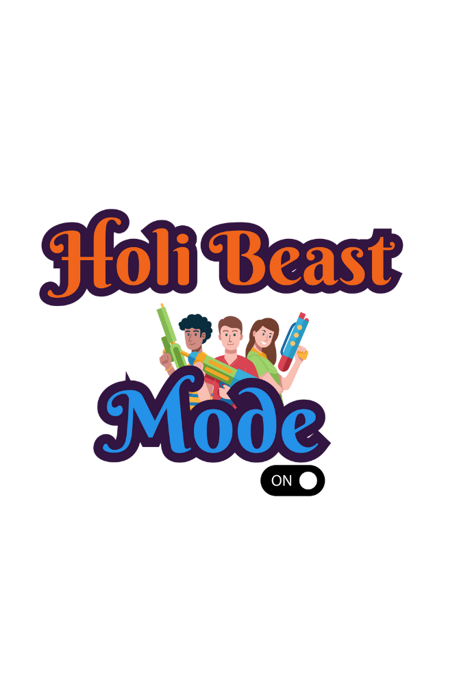 Holi Beast Mode! T-Shirt For Men - WowWaves - 1