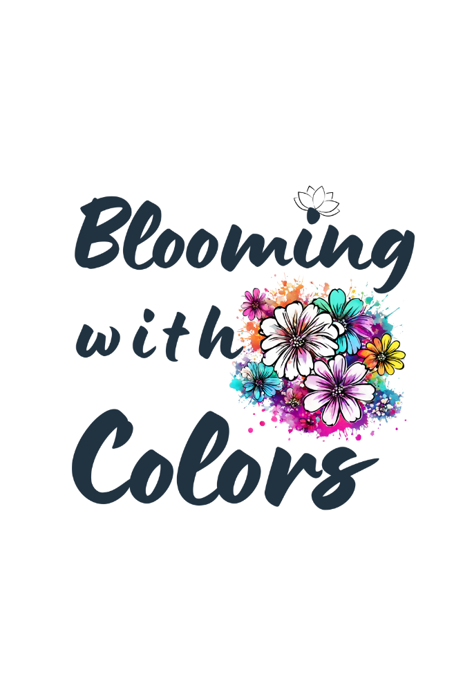 Blooming With Colors Holi T-Shirt For Women - WowWaves - 1