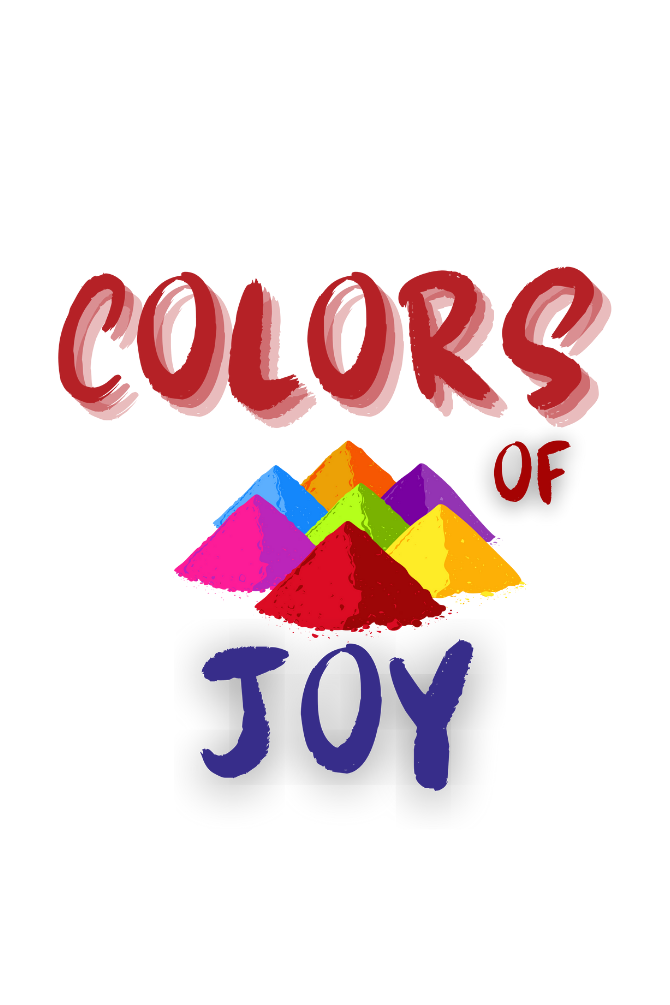 Colors Of Joy Holi T-Shirt For Men - WowWaves - 1