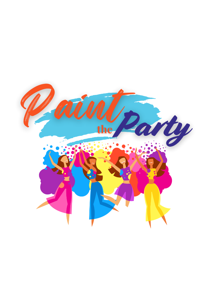 Paint The Holi Party T-Shirt For Women - WowWaves - 1