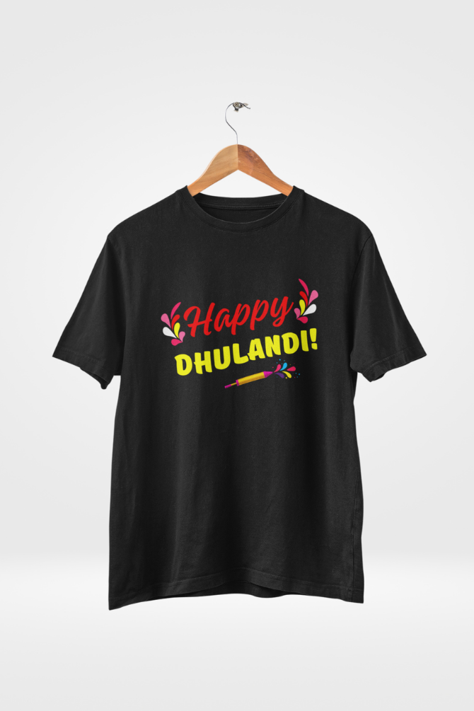 Happy Dhoolivandan T-Shirt For Men - WowWaves - 4