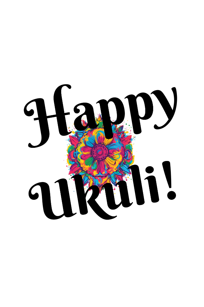 Happy Ukuli Vazhthukal! T-Shirt For Men - WowWaves - 1