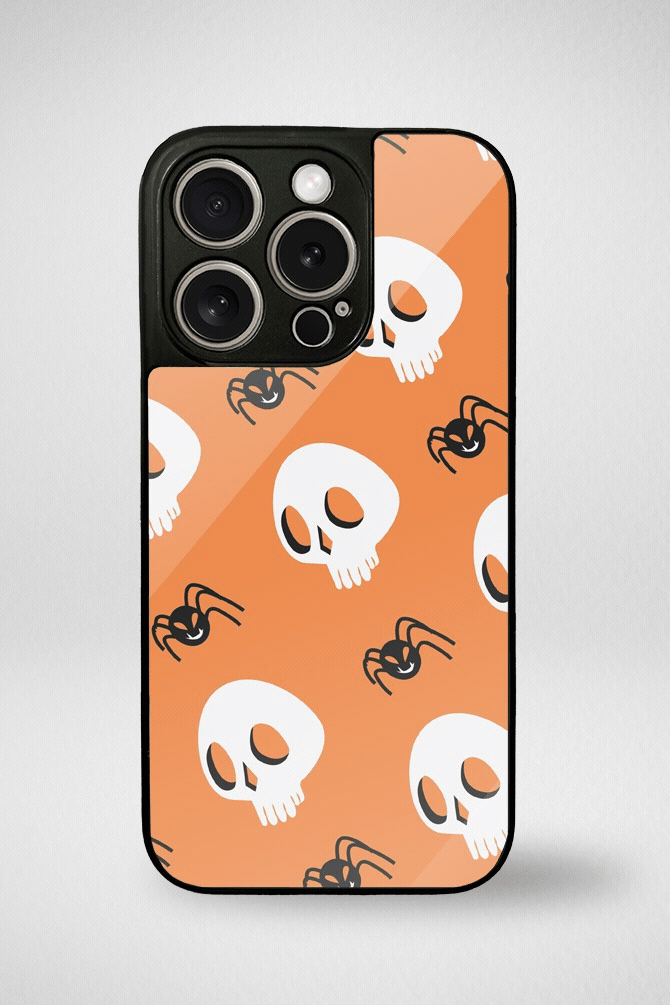 Halloween scary Glass Mobile Case - iPhone, Samsung & OnePlus -1