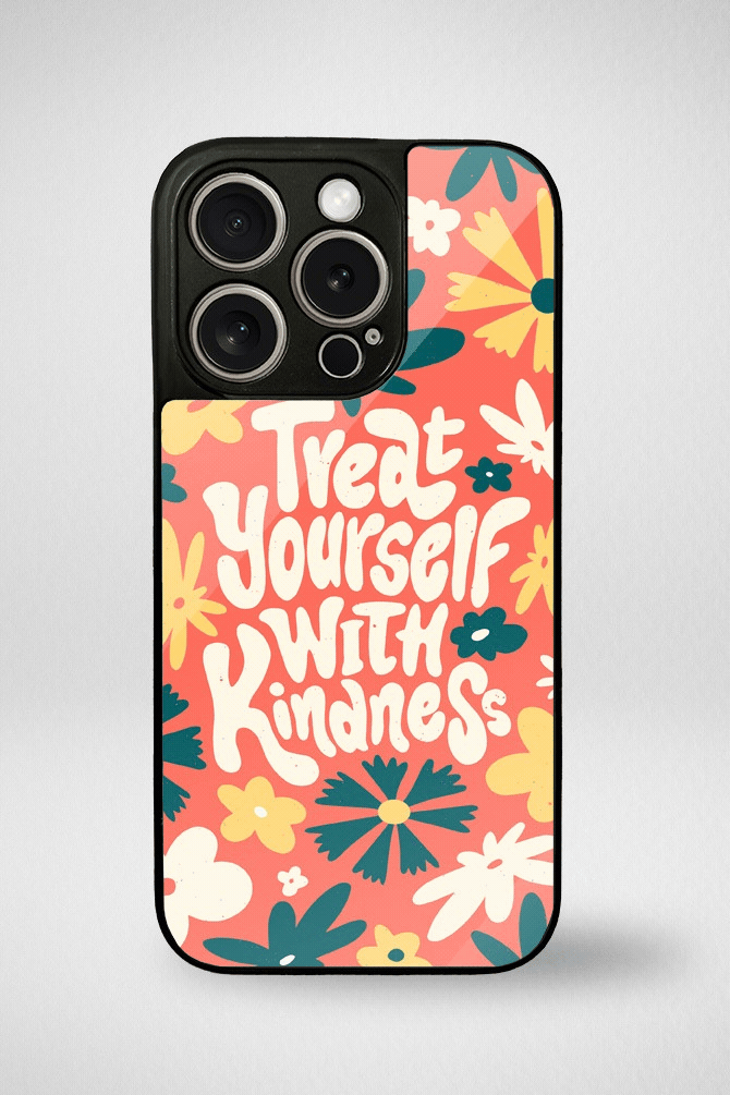 Self love Glass Mobile Case - iPhone, Samsung & OnePlus -1