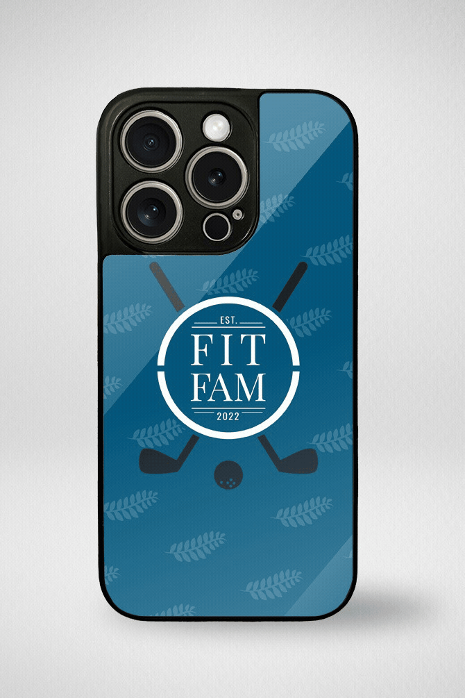 Healthy lifestyle relax quotes Glass Mobile Case - iPhone, Samsung & OnePlus -1