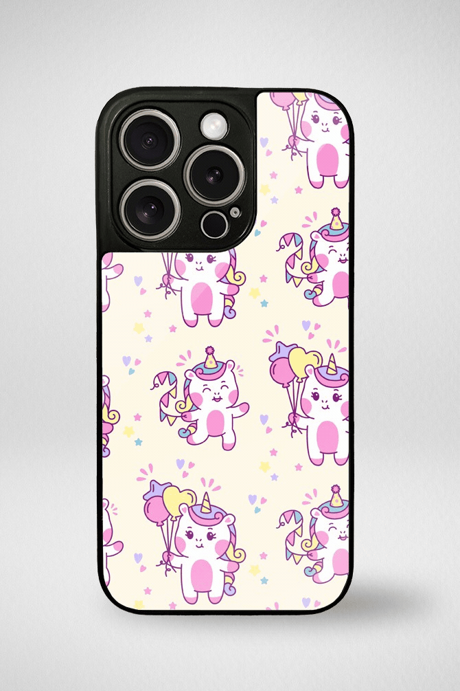 Unicorn Glass Mobile Case - iPhone, Samsung & OnePlus -1