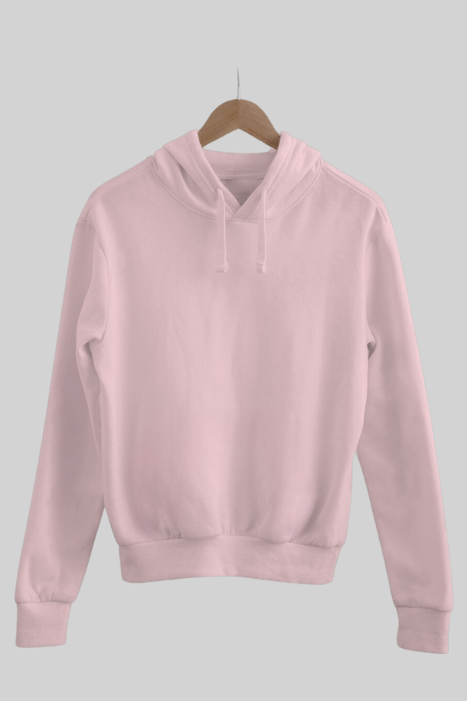 Baby Pink Hoodie For Boy - WowWaves - 1