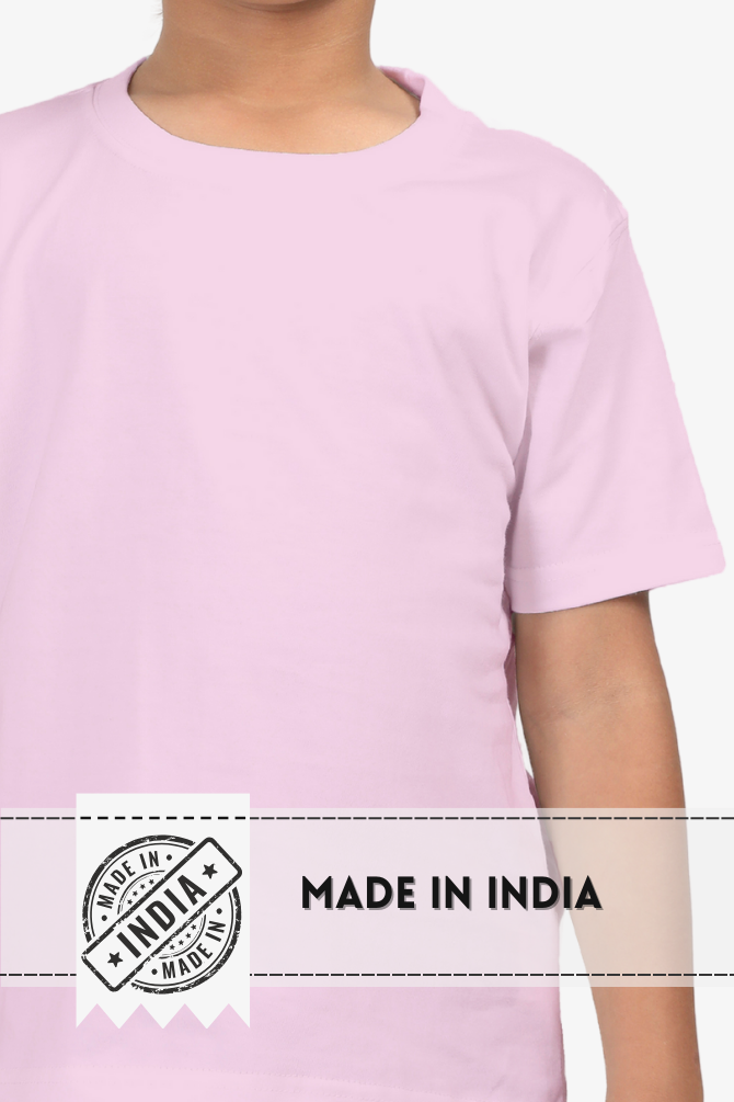 Light Pink T-Shirt For Boy - WowWaves - 5