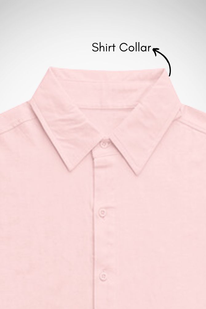 Unisex Oversized Shirt Light Pink - 3