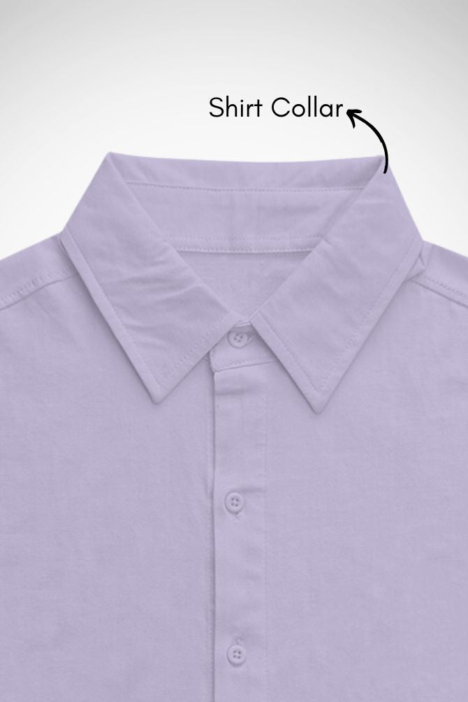 Unisex Oversized Shirt Lavender - 3