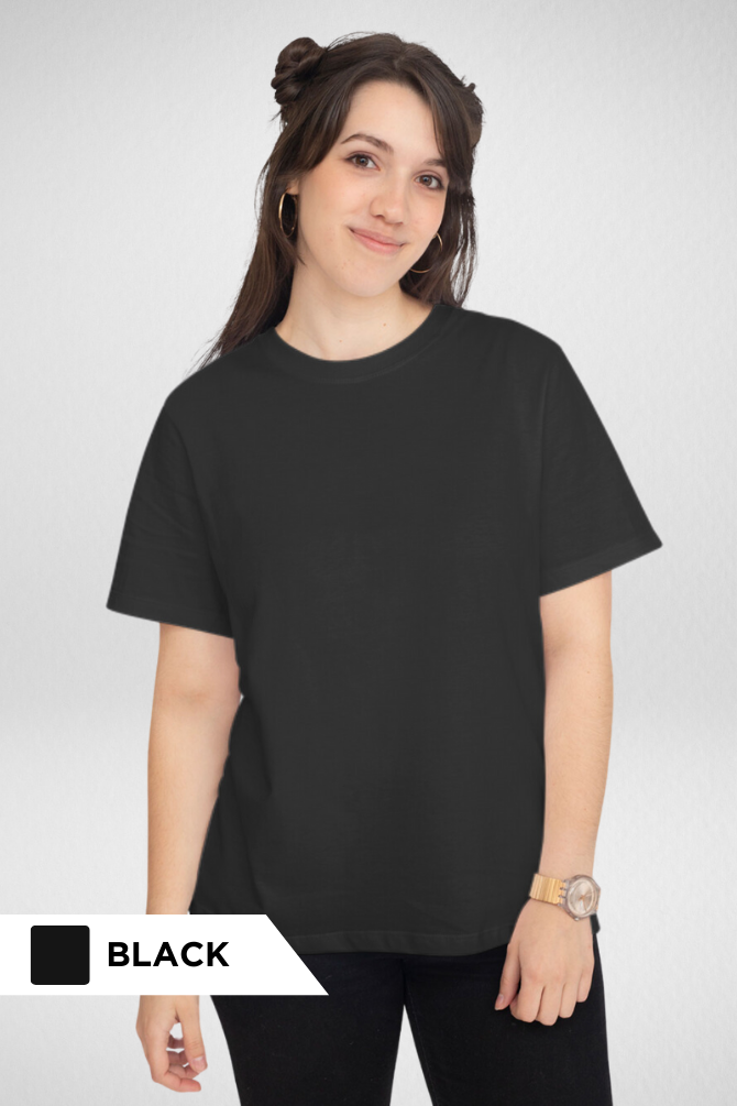 Pick Any 2 Plain T-Shirts Combo For Women - WowWaves - 26