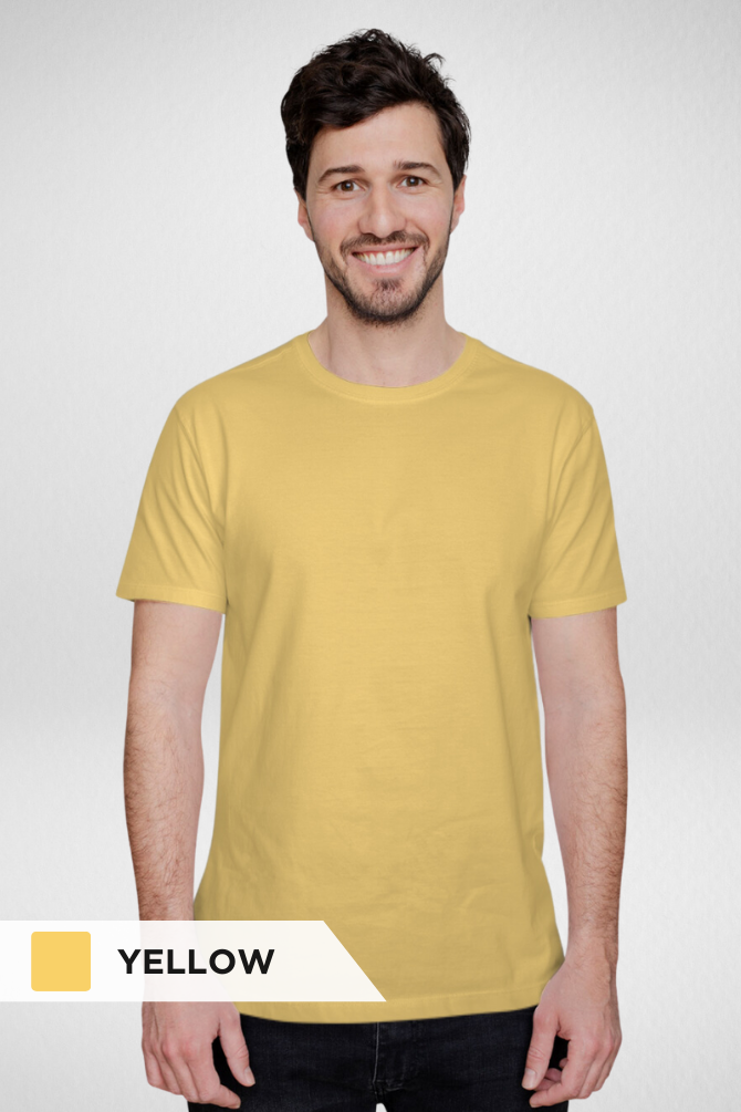 Pick Any 2 Plain T-Shirts Combo For Men - WowWaves - 25