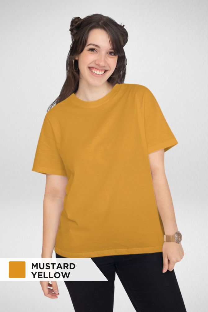 Pick Any 2 Plain T-Shirts Combo For Women - WowWaves - 6