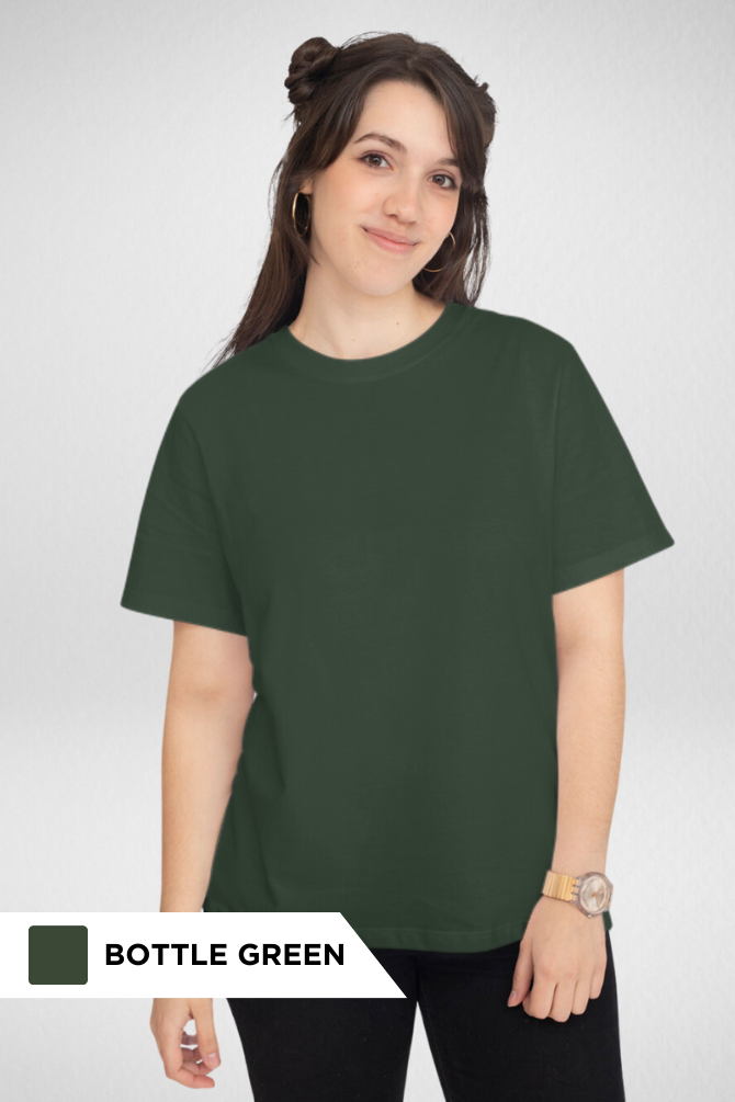 Pick Any 2 Plain T-Shirts Combo For Women - WowWaves - 14