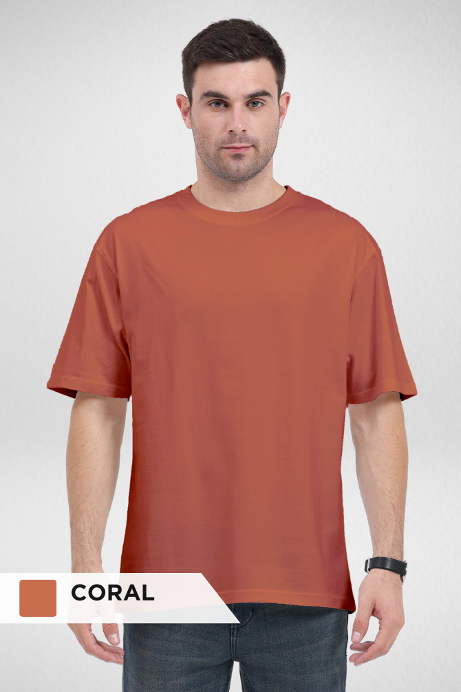 Pick Any 2 Plain Oversized T Shirt For Men - WowWaves - 9