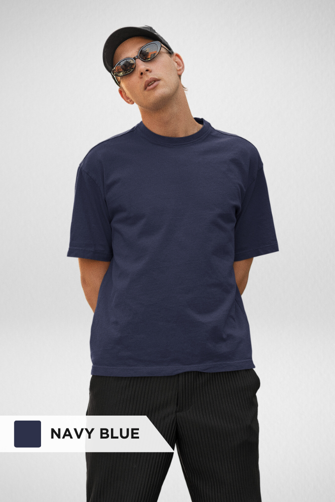 Pick Any 2 Plain Oversized T Shirt For Men - WowWaves - 3