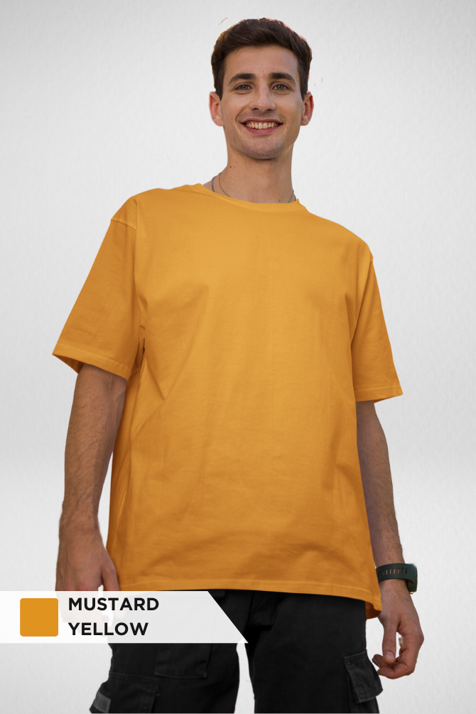 Pick Any 2 Plain Oversized T Shirt For Men - WowWaves - 5