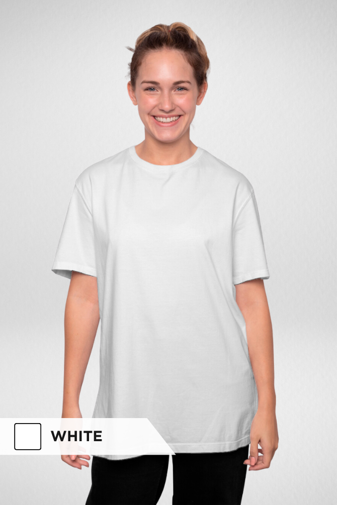 Pick Any 3 Plain Oversized T Shirt For Women - WowWaves - 5