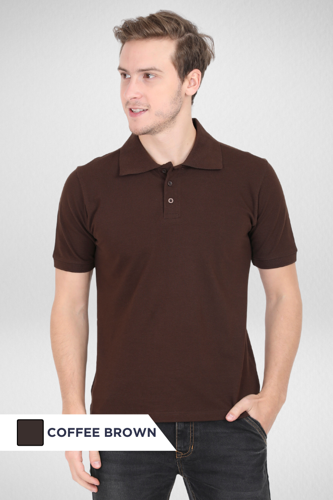 Pick Any 2 Plain Polo T-Shirts For Men - WowWaves - 7