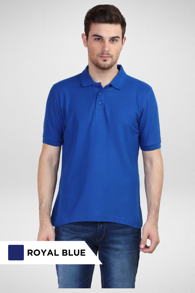 Pick Any 2 Plain Polo T-Shirts For Men - WowWaves - 11