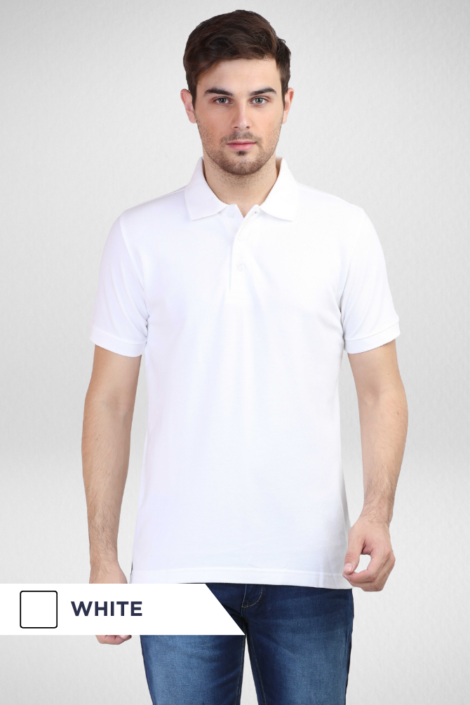 Pick Any 2 Plain Polo T-Shirts For Men - WowWaves - 12