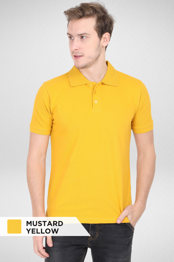 Pick Any 2 Plain Polo T-Shirts For Men - WowWaves - 3