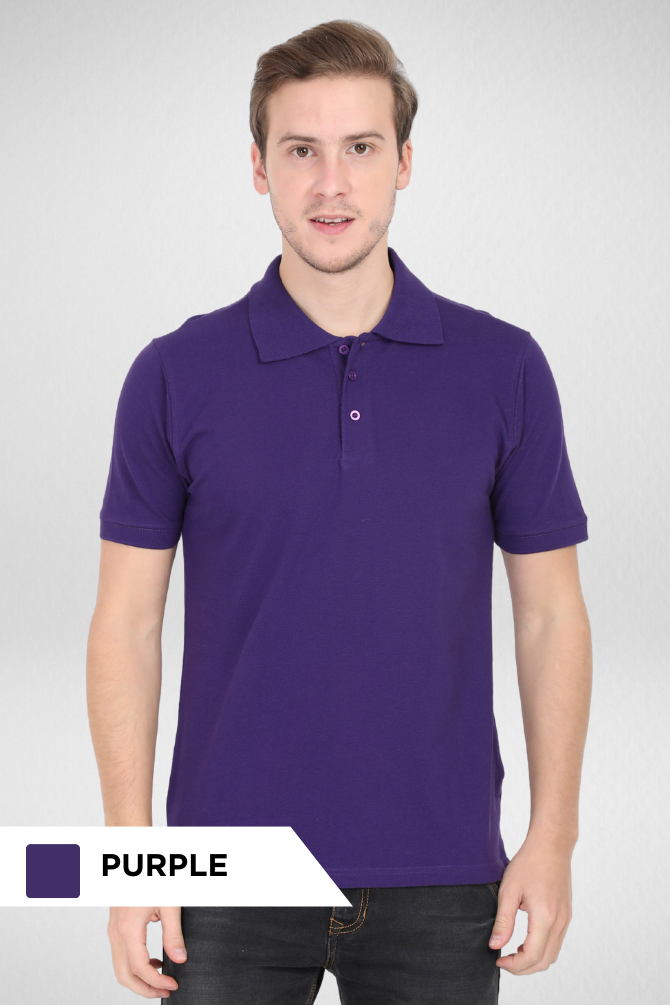 Pick Any 2 Plain Polo T-Shirts For Men - WowWaves - 4