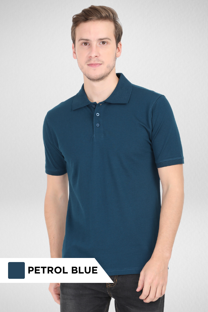 Pick Any 2 Plain Polo T-Shirts For Men - WowWaves - 5