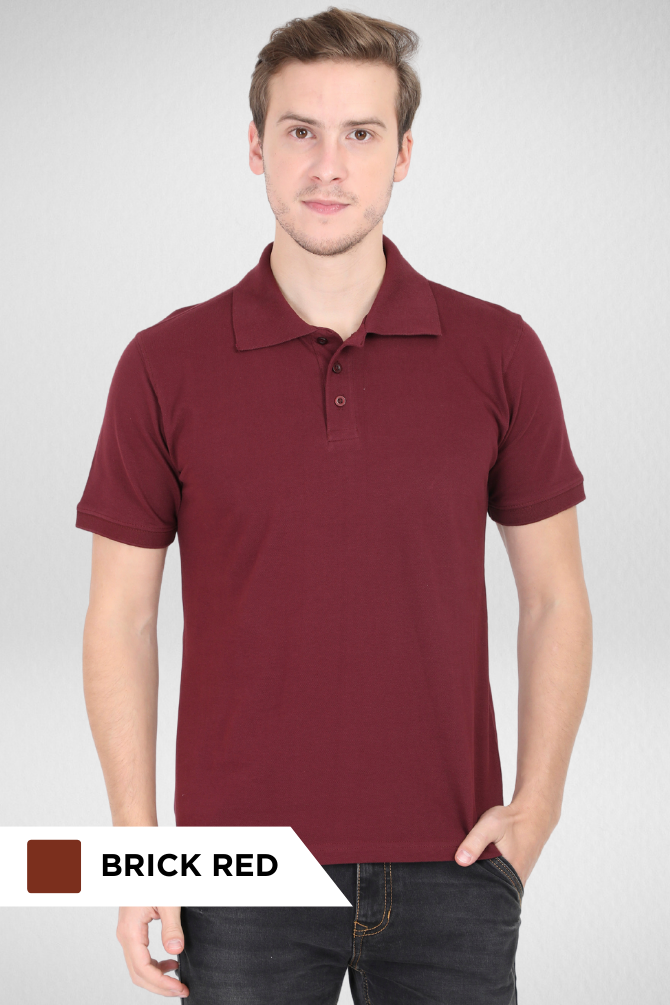 Pick Any 2 Plain Polo T-Shirts For Men - WowWaves - 6