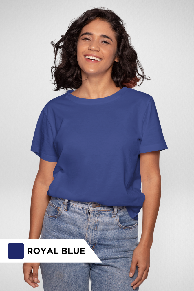 Pick Any 3 Plain T-Shirts Combo For Women - WowWaves - 30