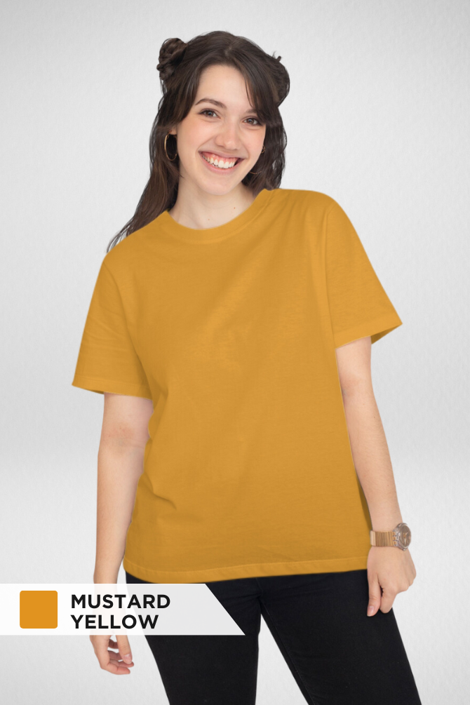Pick Any 3 Plain T-Shirts Combo For Women - WowWaves - 6