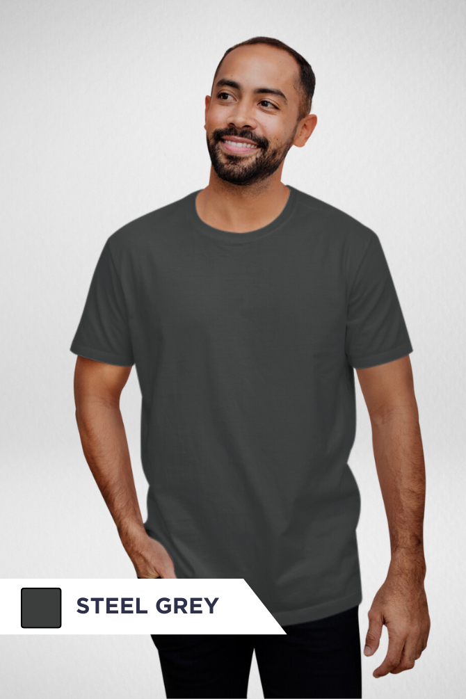 Pick Any 3 Plain T-Shirts Combo For Men - WowWaves - 19