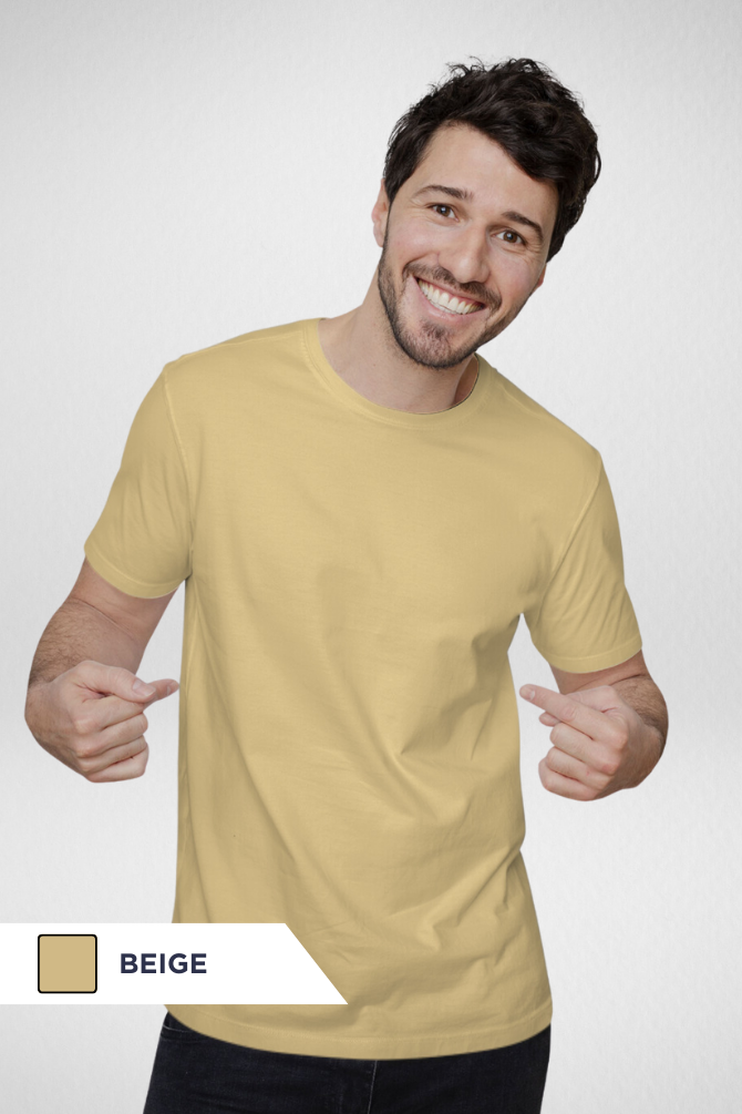 Pick Any 2 Plain T-Shirts Combo For Men - WowWaves - 34
