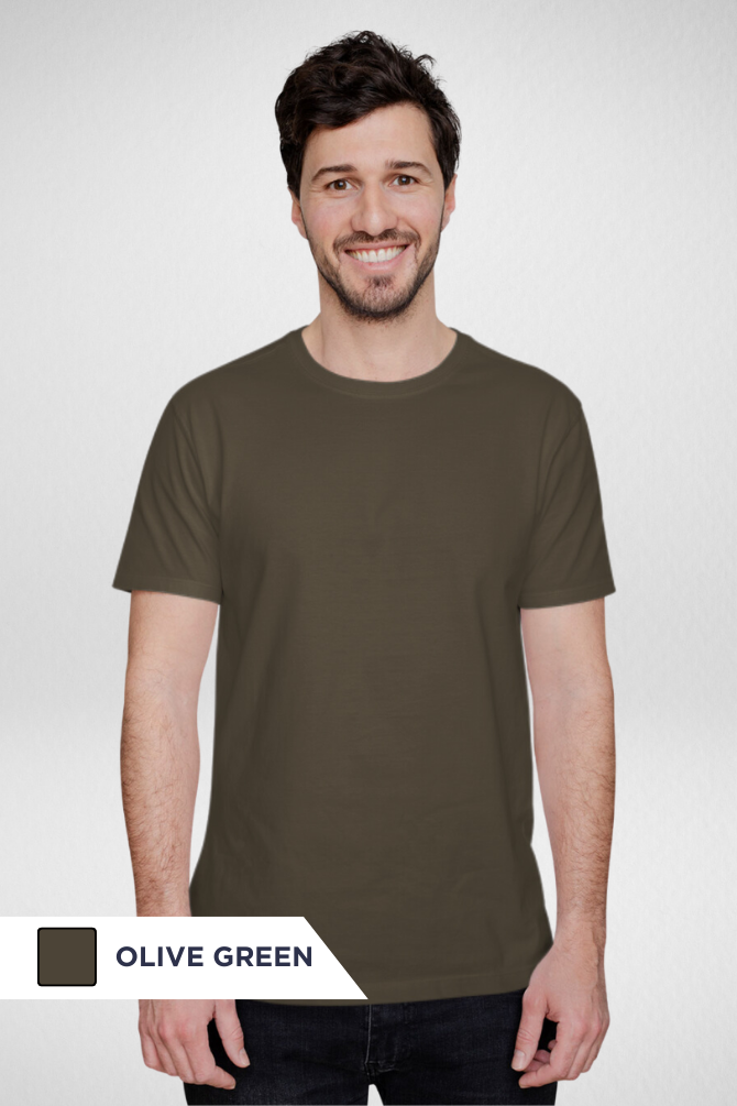 Pick Any 2 Plain T-Shirts Combo For Men - WowWaves - 35