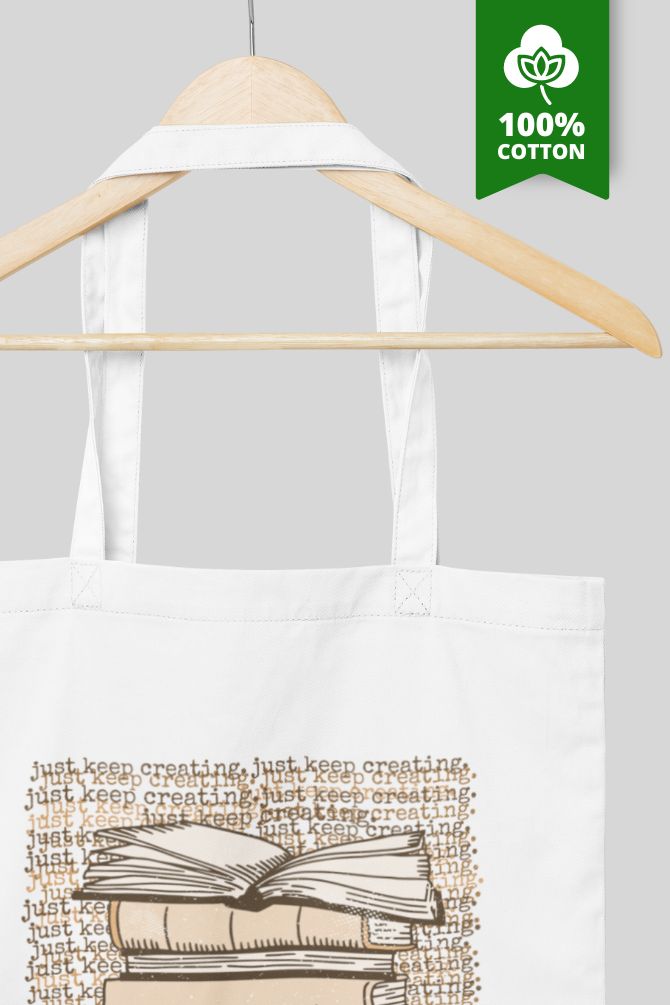 Books Lovers Zipper Tote Bag -3