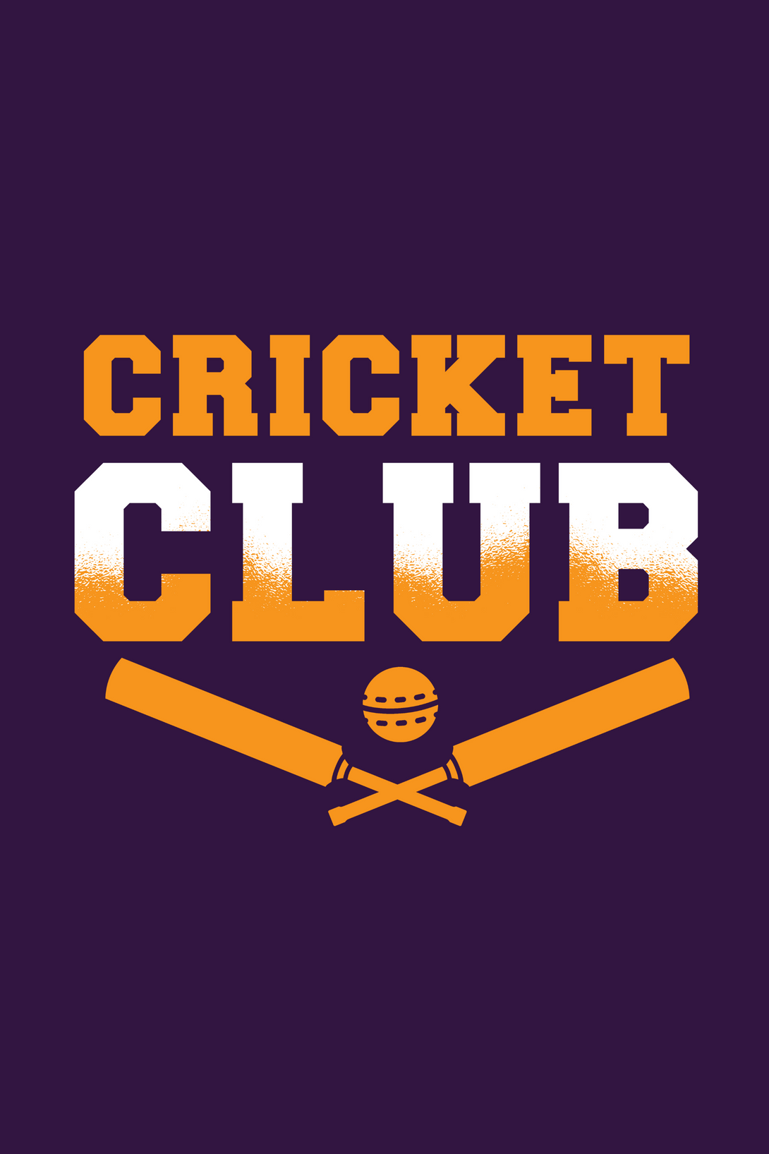 Cricket Club Printed T-Shirt For Men - WowWaves - 1