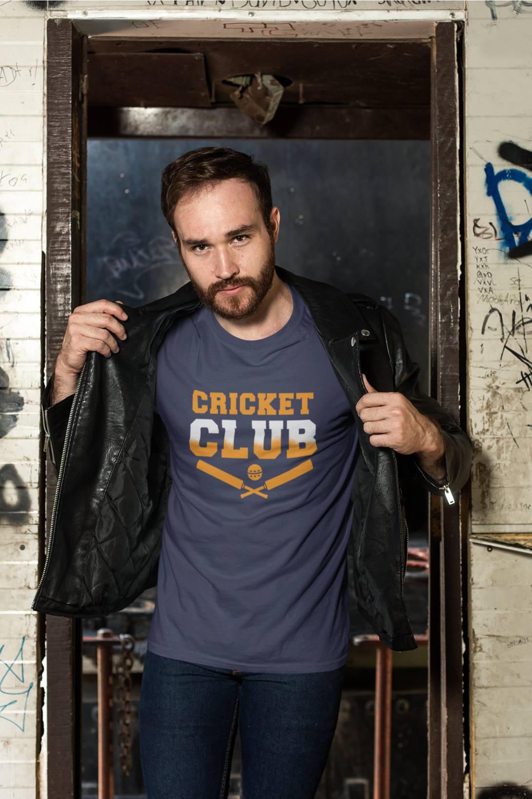 Cricket Club Printed T-Shirt For Men - WowWaves - 5