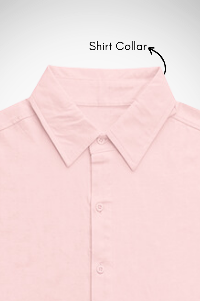 White and Light Pink Oversized Shirts Combo - 5