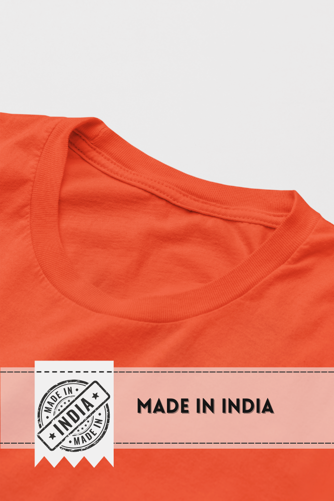 Orange T-Shirt For Women - WowWaves - 6