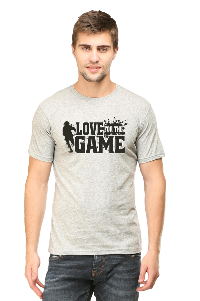 Love For The Game Printed T-Shirt For Men - WowWaves - 5