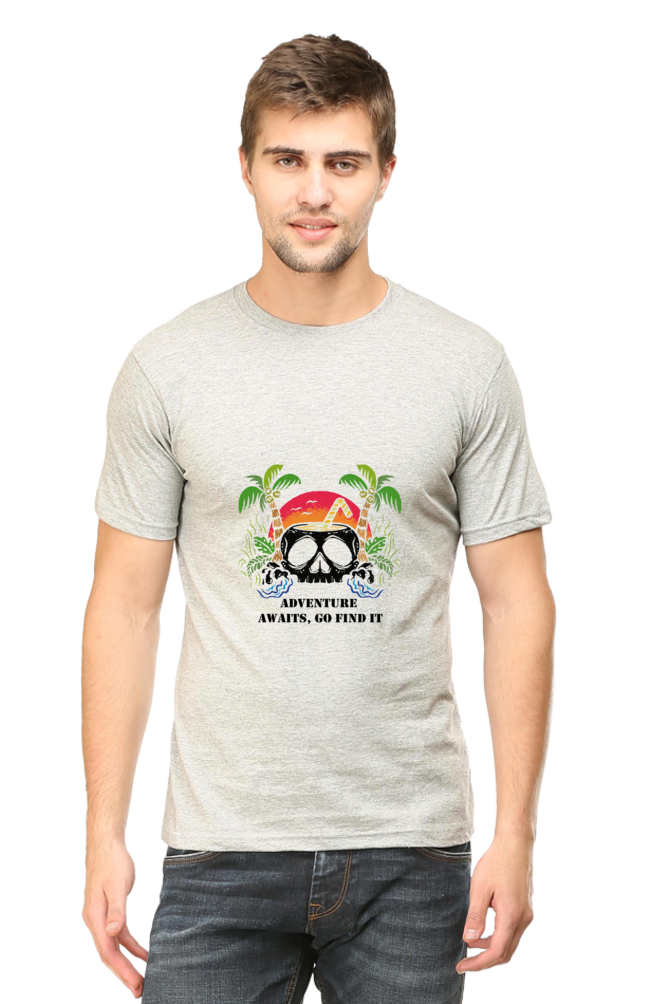 Hawaiian Beach Printed T-Shirt For Men - WowWaves - 10