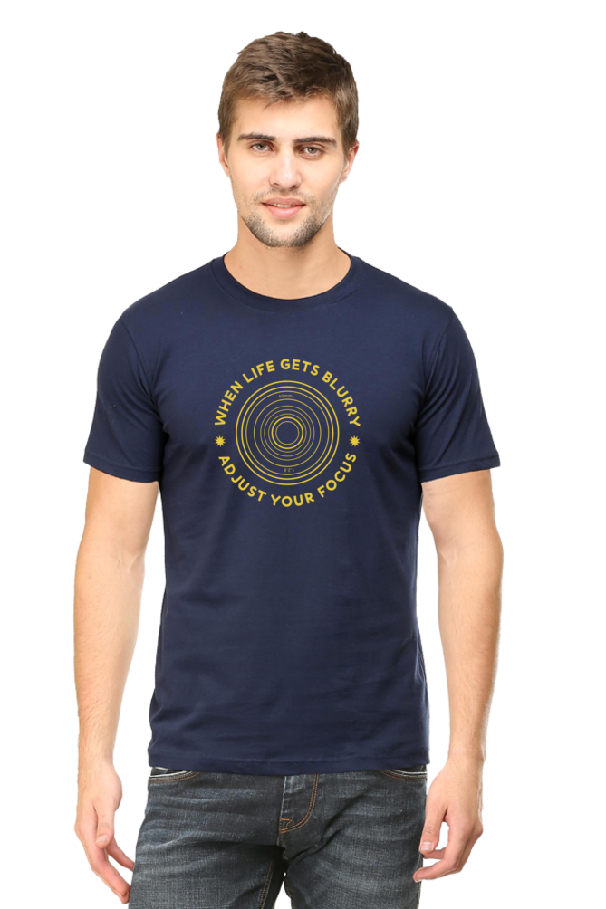 Adjust Your Focus Printed T-Shirt For Men - WowWaves - 9