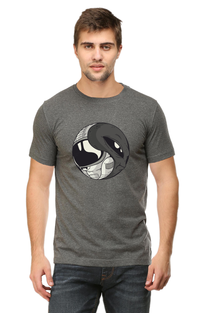 Alien Astronaut Printed T-Shirt For Men - WowWaves - 9