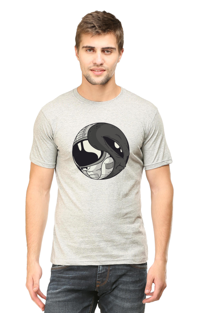Alien Astronaut Printed T-Shirt For Men - WowWaves - 7
