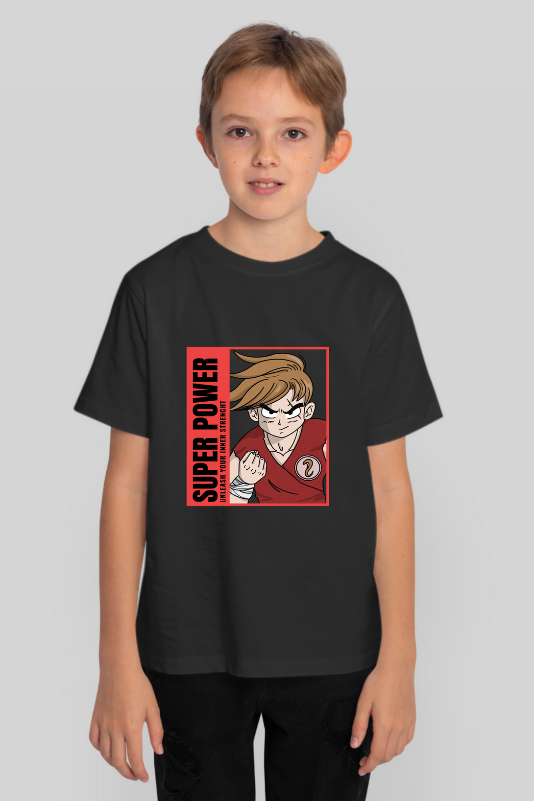 Anime Dragon Ballz Printed T-Shirt For Boy - WowWaves - 8