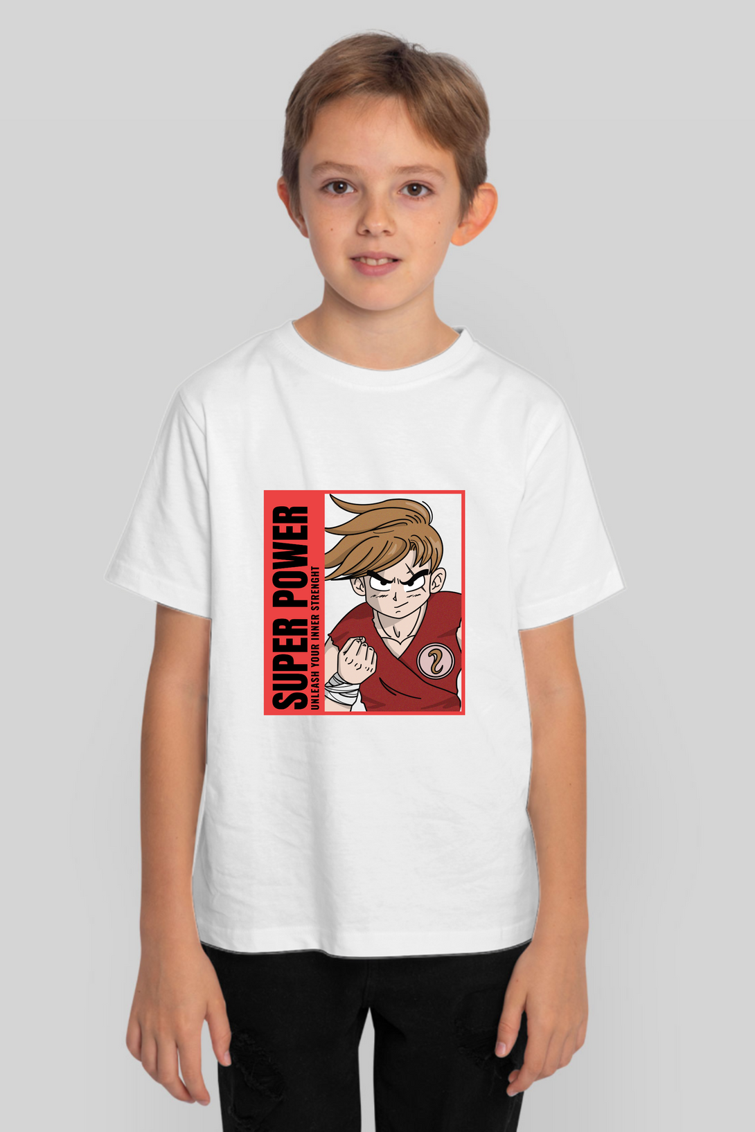 Anime Dragon Ballz Printed T-Shirt For Boy - WowWaves - 7