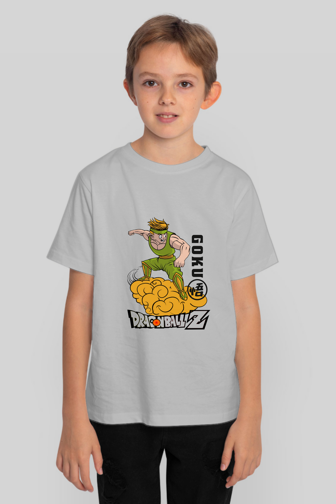 Anime Goku Printed T-Shirt For Boy - WowWaves - 8